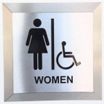 steel sign women